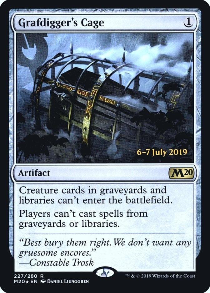 Grafdigger's Cage [Core Set 2020 Prerelease Promos] - La Boîte Mystère ( The Mystery Box)