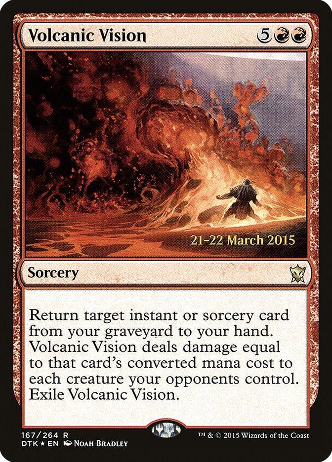 Volcanic Vision [Dragons of Tarkir Prerelease Promos] - La Boîte Mystère ( The Mystery Box)