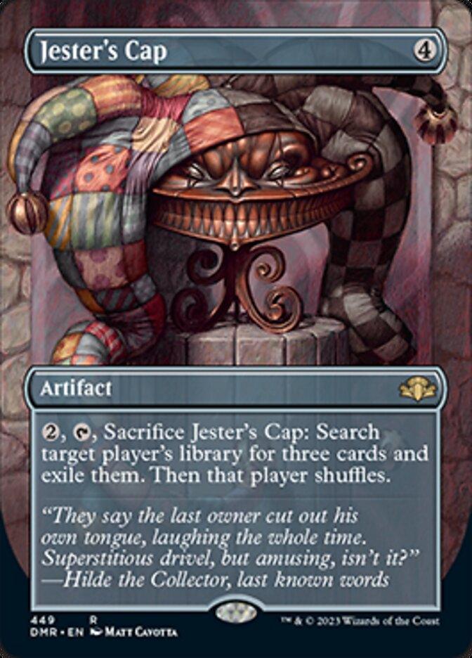 Jester's Cap (Borderless Alternate Art) [Dominaria Remastered] - La Boîte Mystère ( The Mystery Box)