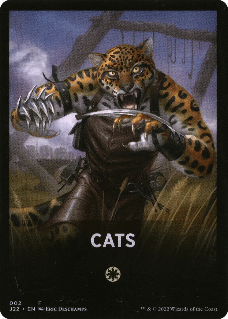Cats Theme Card [Jumpstart 2022 Front Cards] - La Boîte Mystère ( The Mystery Box)