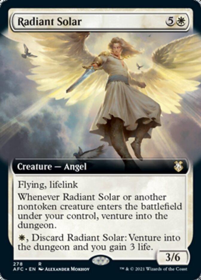 Radiant Solar (Extended) [Dungeons & Dragons: Adventures in the Forgotten Realms Commander] - La Boîte Mystère ( The Mystery Box)