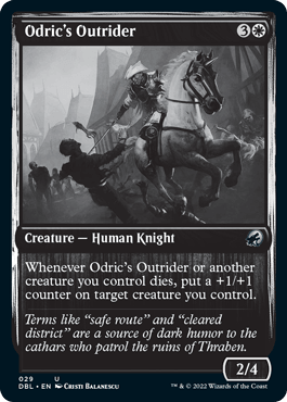 Odric's Outrider [Innistrad: Double Feature] - La Boîte Mystère ( The Mystery Box)