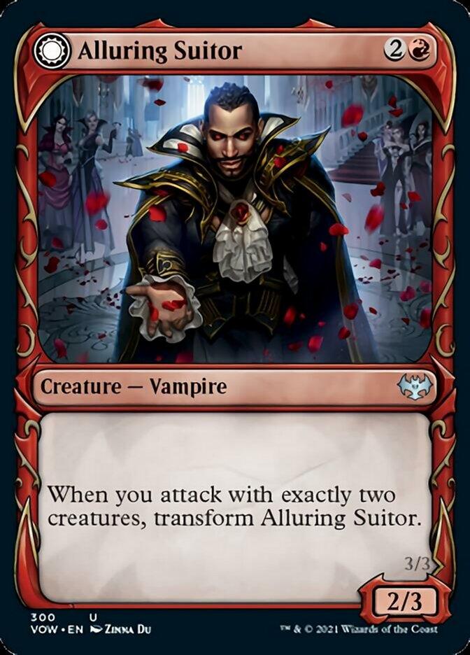 Alluring Suitor // Deadly Dancer (Showcase Fang Frame) [Innistrad: Crimson Vow] - La Boîte Mystère ( The Mystery Box)