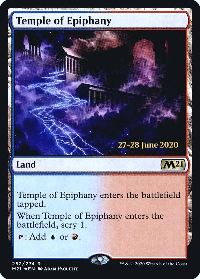 Temple of Epiphany [Core Set 2021 Prerelease Promos] - La Boîte Mystère ( The Mystery Box)