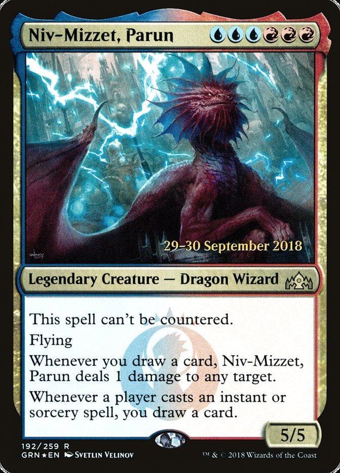Niv-Mizzet, Parun [Guilds of Ravnica Prerelease Promos] - La Boîte Mystère ( The Mystery Box)