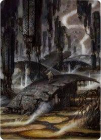 Grimclimb Pathway Art Card [Zendikar Rising Art Series] - La Boîte Mystère ( The Mystery Box)