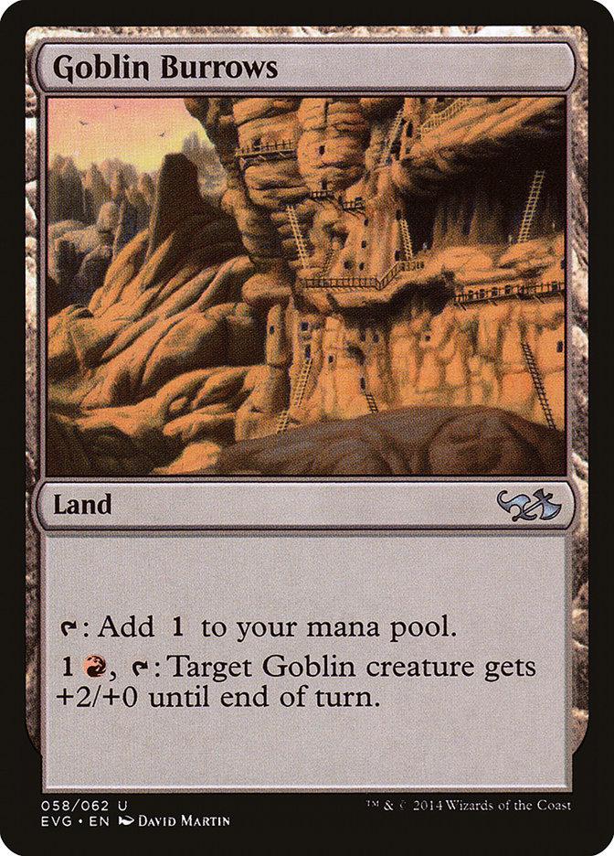 Goblin Burrows (Elves vs. Goblins) [Duel Decks Anthology] - La Boîte Mystère ( The Mystery Box)