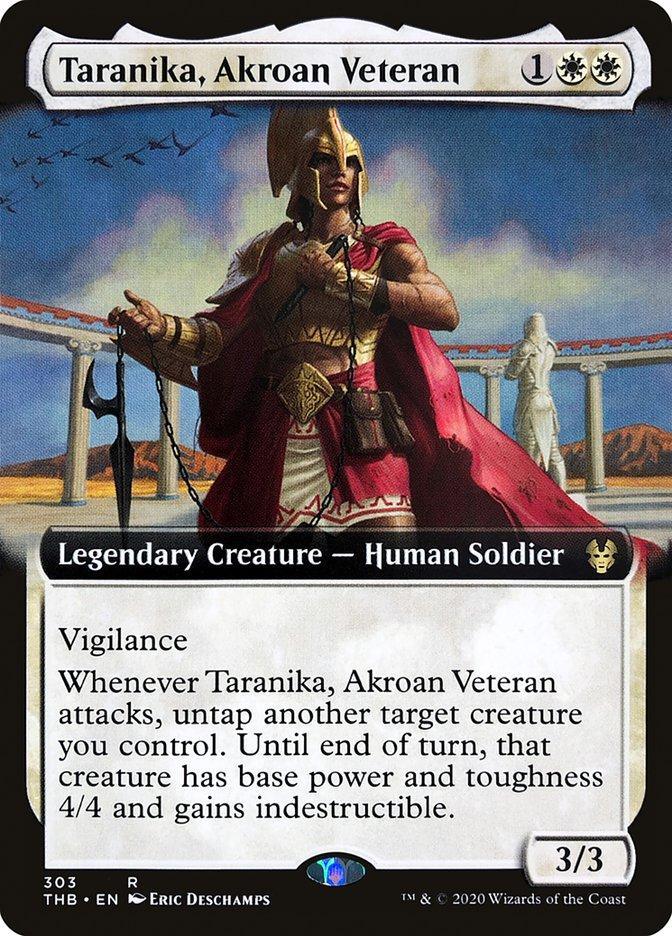 Taranika, Akroan Veteran (Extended) [Theros Beyond Death] - La Boîte Mystère ( The Mystery Box)