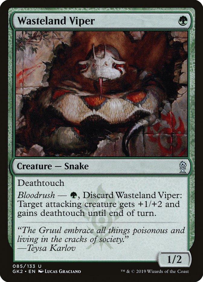 Wasteland Viper [Ravnica Allegiance Guild Kit] - La Boîte Mystère ( The Mystery Box)