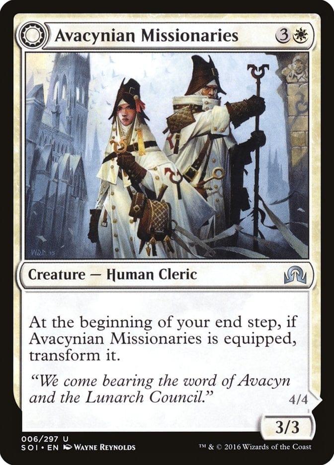 Avacynian Missionaries // Lunarch Inquisitors [Shadows over Innistrad] - La Boîte Mystère ( The Mystery Box)