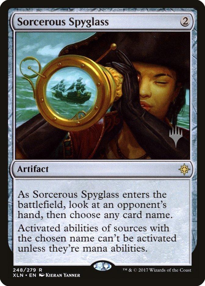 Sorcerous Spyglass (Promo Pack) [Ixalan Promos] - La Boîte Mystère ( The Mystery Box)