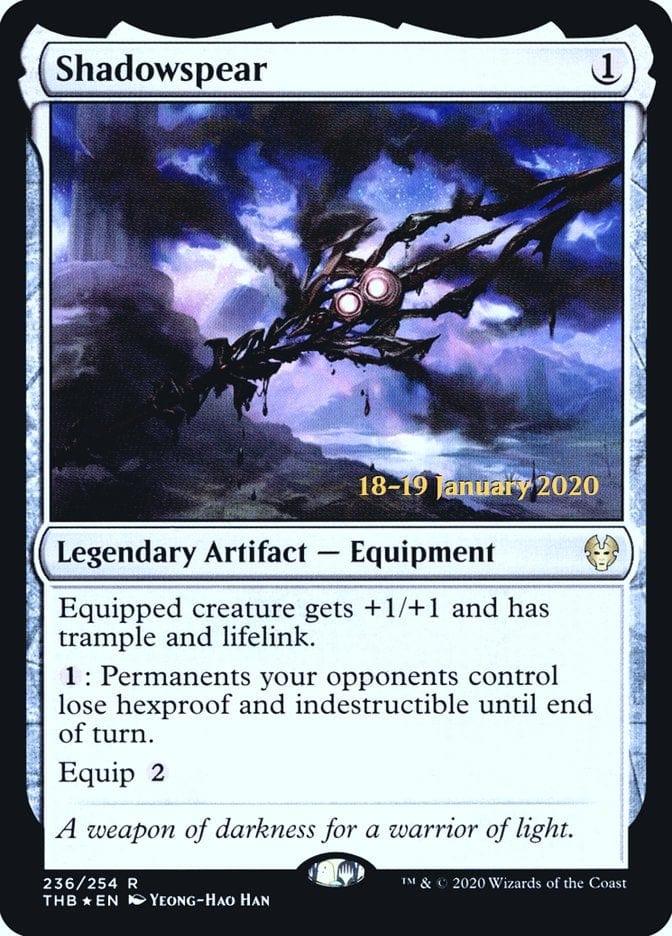 Shadowspear [Theros Beyond Death Prerelease Promos] - La Boîte Mystère ( The Mystery Box)