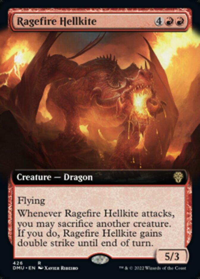 Ragefire Hellkite (Extended Art) [Dominaria United] - La Boîte Mystère ( The Mystery Box)