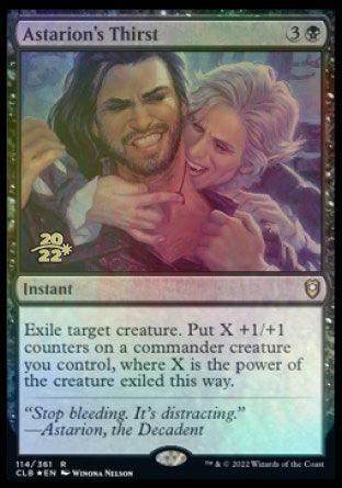 Astarion's Thirst [Commander Legends: Battle for Baldur's Gate Prerelease Promos] - La Boîte Mystère ( The Mystery Box)