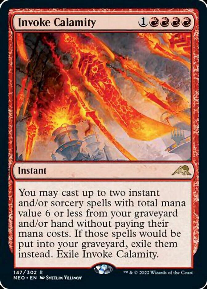 Invoke Calamity (Promo Pack) [Kamigawa: Neon Dynasty Promos] - La Boîte Mystère ( The Mystery Box)