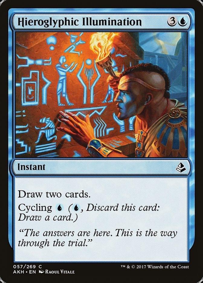 Hieroglyphic Illumination [Amonkhet] - La Boîte Mystère ( The Mystery Box)