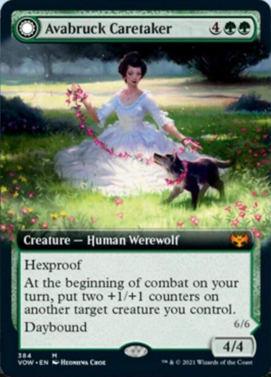 Avabruck Caretaker // Hollowhenge Huntmaster (Extended) [Innistrad: Crimson Vow] - La Boîte Mystère ( The Mystery Box)