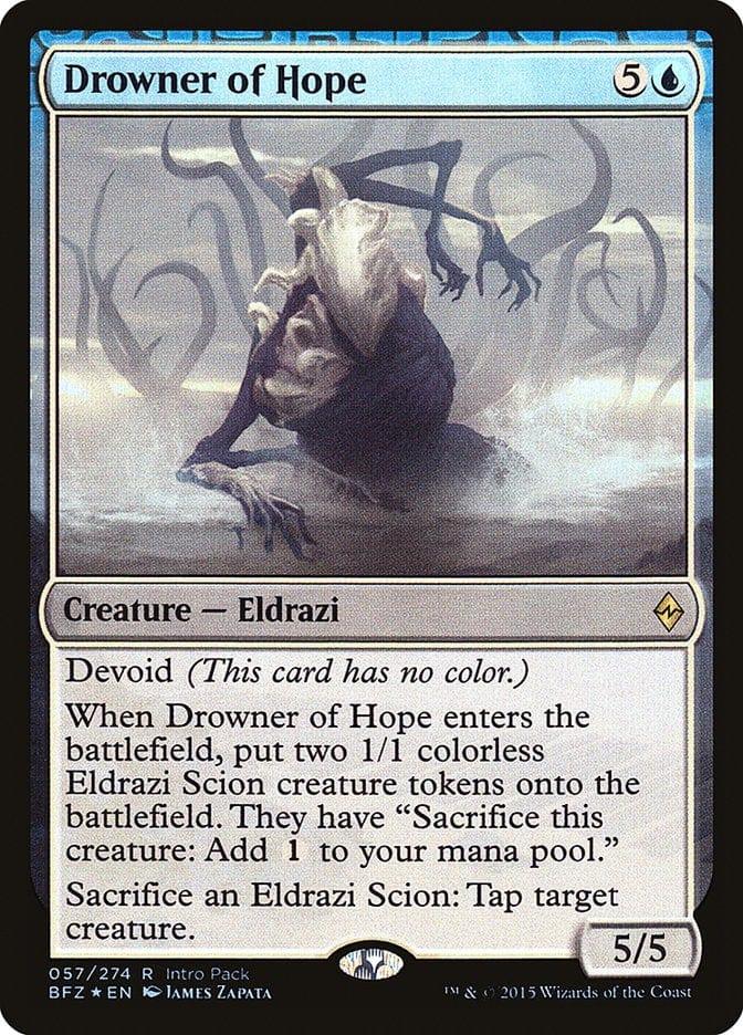 Drowner of Hope (Intro Pack) [Battle for Zendikar Promos] - La Boîte Mystère ( The Mystery Box)
