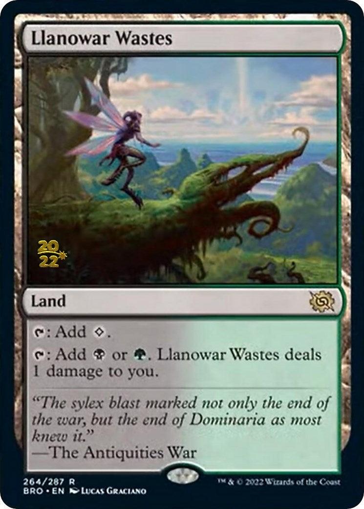 Llanowar Wastes [The Brothers' War: Prerelease Promos] - La Boîte Mystère ( The Mystery Box)