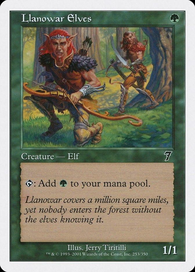 Llanowar Elves [Seventh Edition] - La Boîte Mystère ( The Mystery Box)