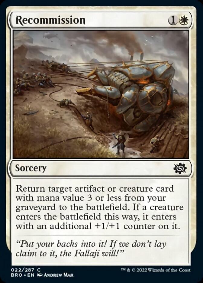 Recommission [The Brothers' War] - La Boîte Mystère ( The Mystery Box)