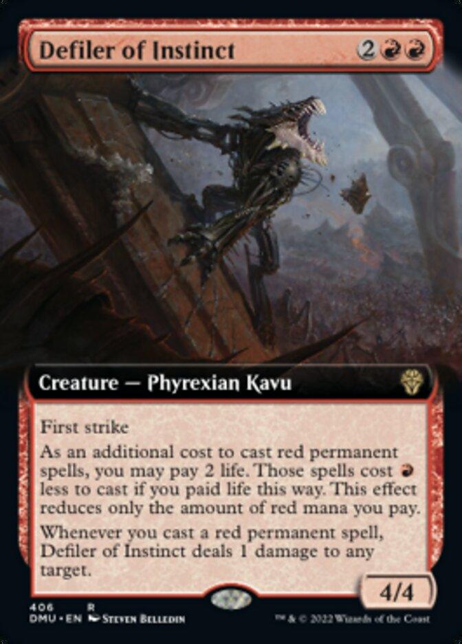 Defiler of Instinct (Extended Art) [Dominaria United] - La Boîte Mystère ( The Mystery Box)