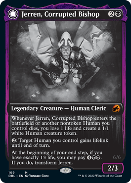 Jerren, Corrupted Bishop // Ormendahl, the Corrupted [Innistrad: Double Feature] - La Boîte Mystère ( The Mystery Box)