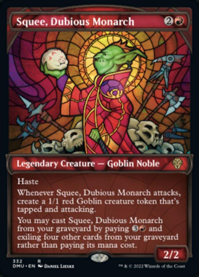 Squee, Dubious Monarch (Showcase Textured) [Dominaria United] - La Boîte Mystère ( The Mystery Box)