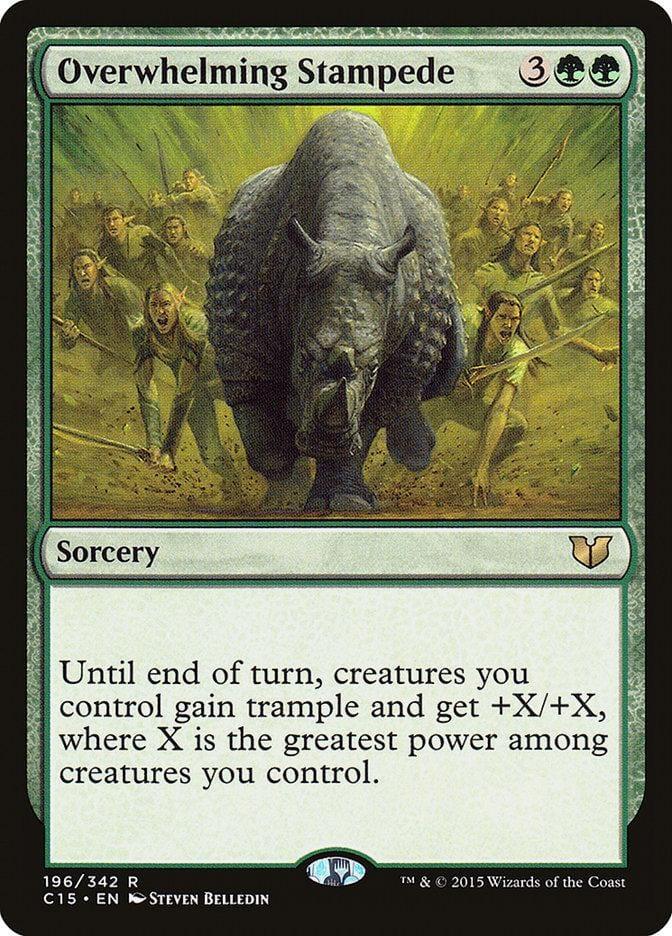 Overwhelming Stampede [Commander 2015] - La Boîte Mystère ( The Mystery Box)