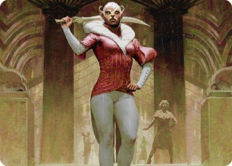 Mage's Attendant Art Card [Streets of New Capenna Art Series] - La Boîte Mystère ( The Mystery Box)