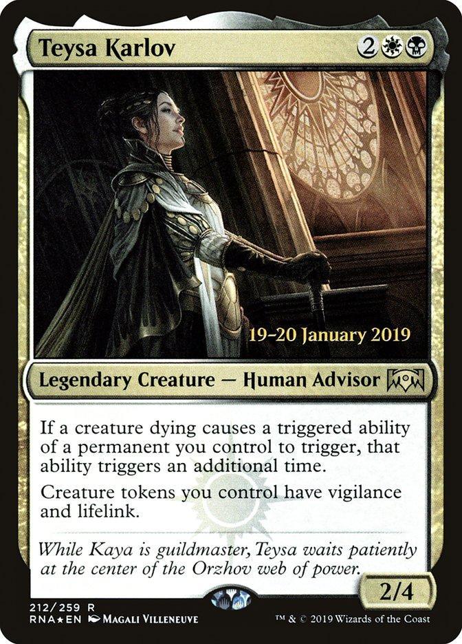 Teysa Karlov [Ravnica Allegiance Prerelease Promos] - La Boîte Mystère ( The Mystery Box)
