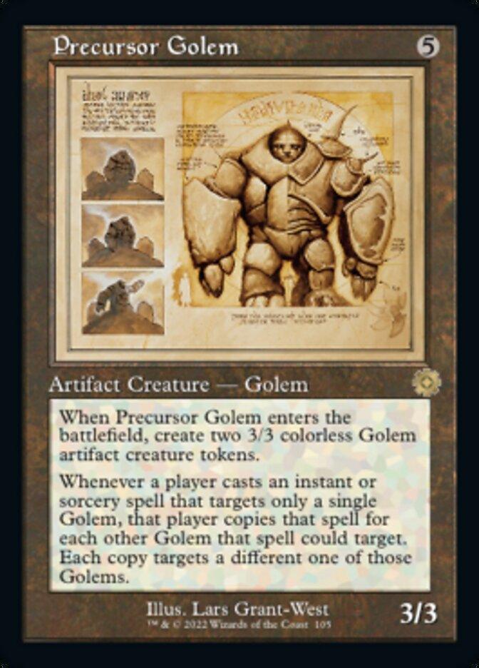 Precursor Golem (Retro Schematic) [The Brothers' War Retro Artifacts] - La Boîte Mystère ( The Mystery Box)