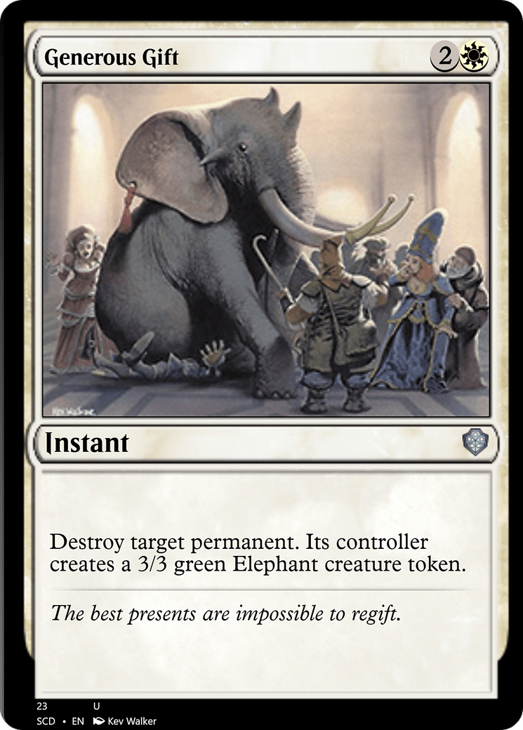 Generous Gift [Starter Commander Decks] - La Boîte Mystère ( The Mystery Box)