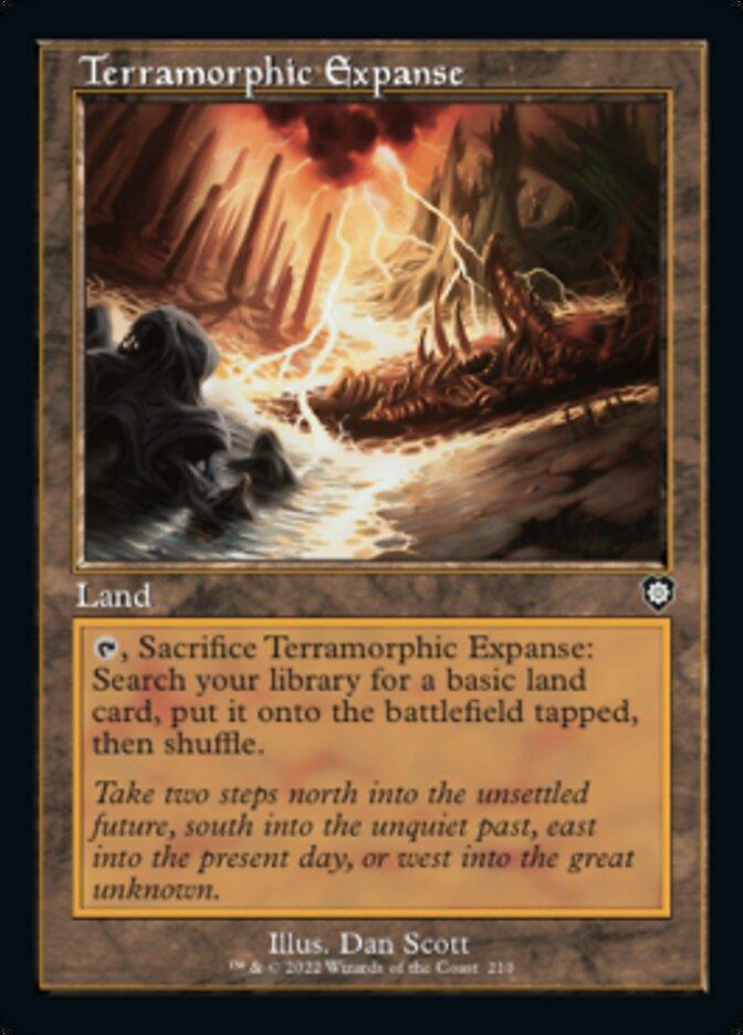 Terramorphic Expanse (Retro) [The Brothers' War Commander] - La Boîte Mystère ( The Mystery Box)