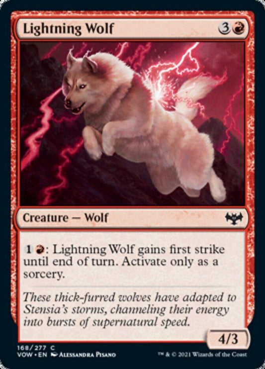 Lightning Wolf [Innistrad: Crimson Vow] - La Boîte Mystère ( The Mystery Box)