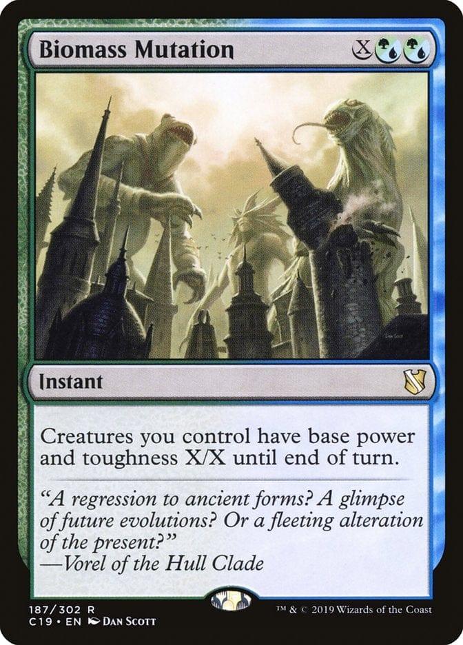 Biomass Mutation [Commander 2019] - La Boîte Mystère ( The Mystery Box)