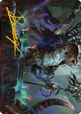 Sivriss, Nightmare Speaker Art Card (32) (Gold-Stamped Signature) [Commander Legends: Battle for Baldur's Gate Art Series] - La Boîte Mystère ( The Mystery Box)