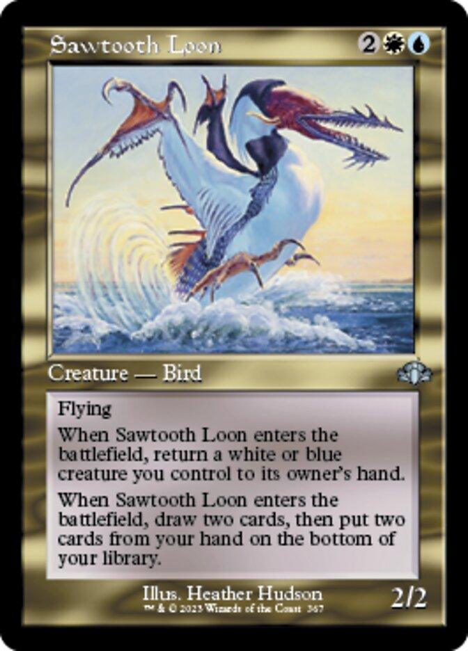 Sawtooth Loon (Retro) [Dominaria Remastered] - La Boîte Mystère ( The Mystery Box)