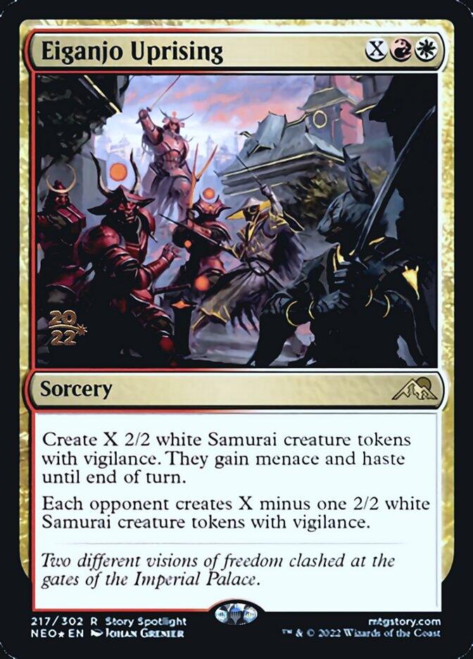 Eiganjo Uprising [Kamigawa: Neon Dynasty Prerelease Promos] - La Boîte Mystère ( The Mystery Box)
