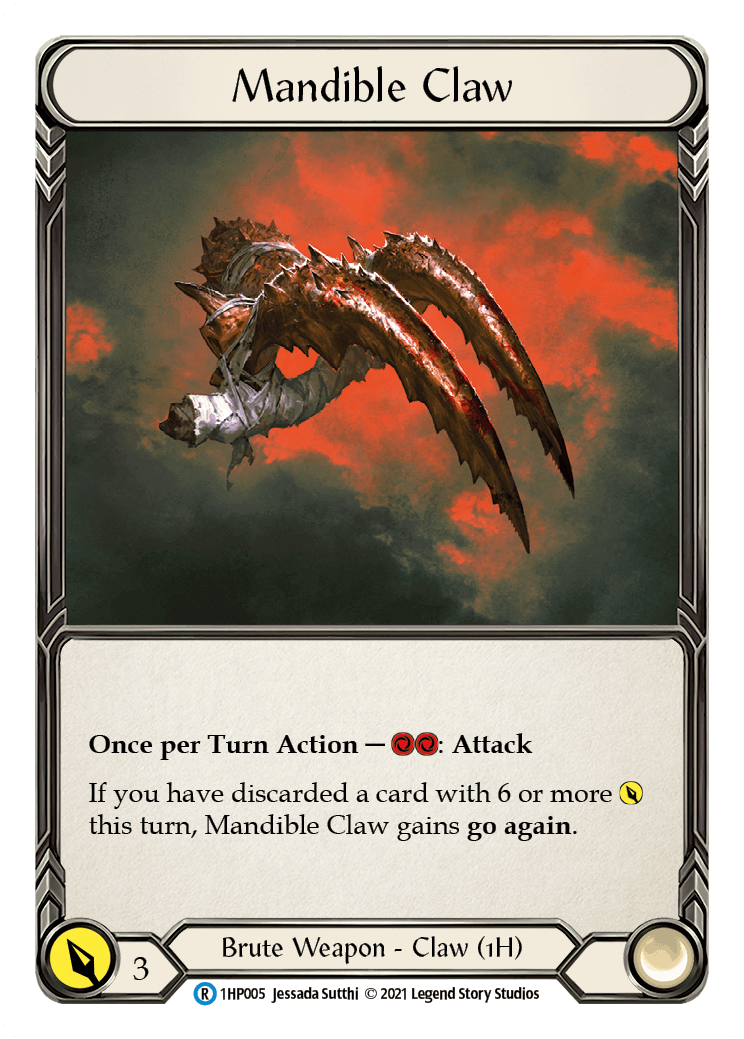Mandible Claw (Right) [1HP005] - La Boîte Mystère ( The Mystery Box)