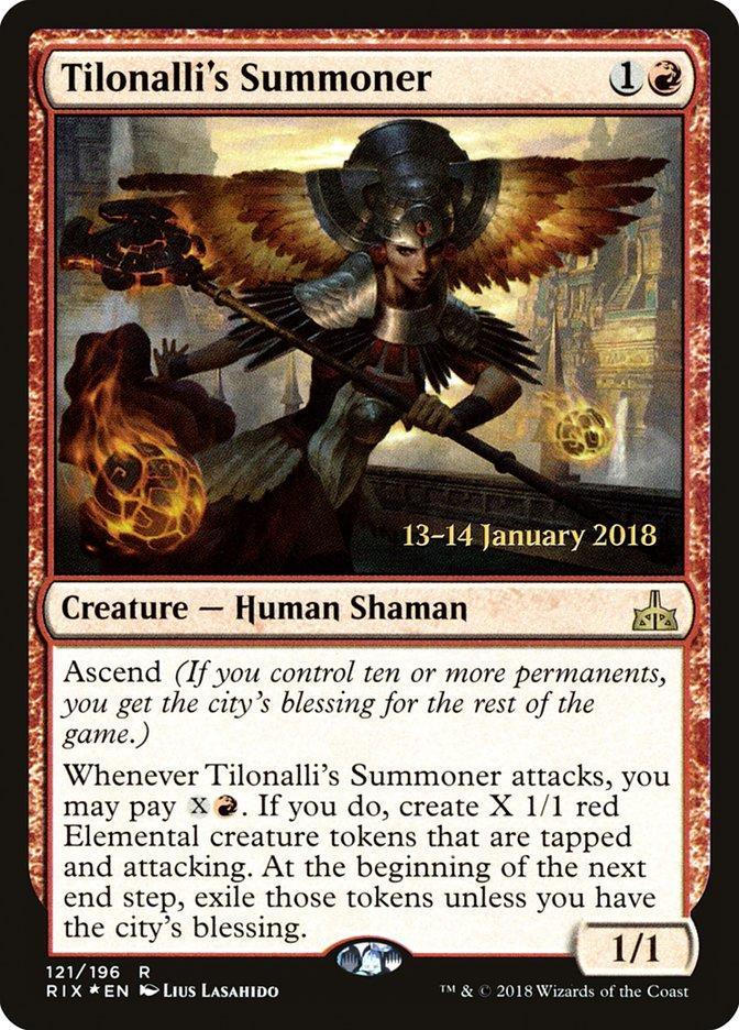 Tilonalli's Summoner [Rivals of Ixalan Prerelease Promos] - La Boîte Mystère ( The Mystery Box)
