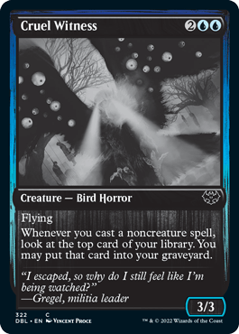 Cruel Witness [Innistrad: Double Feature] - La Boîte Mystère ( The Mystery Box)