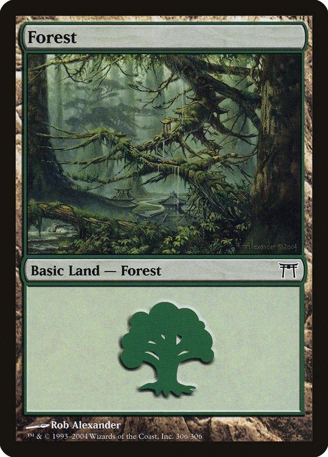 Forest (306) [Champions of Kamigawa] - La Boîte Mystère ( The Mystery Box)