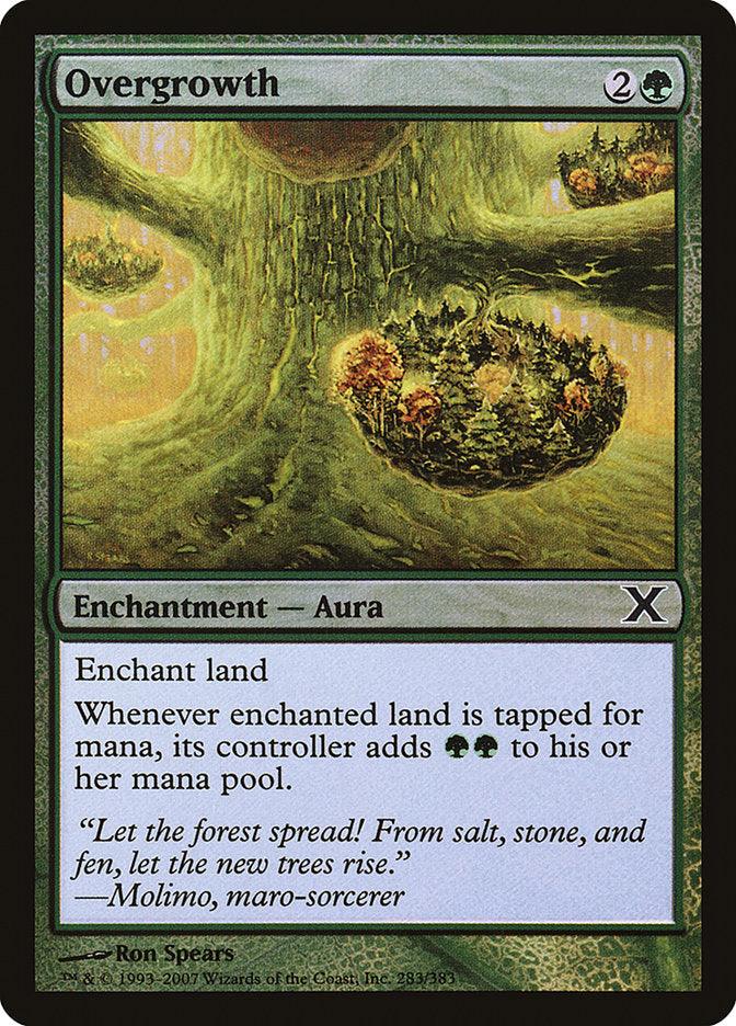 Overgrowth (Premium Foil) [Tenth Edition] - La Boîte Mystère ( The Mystery Box)