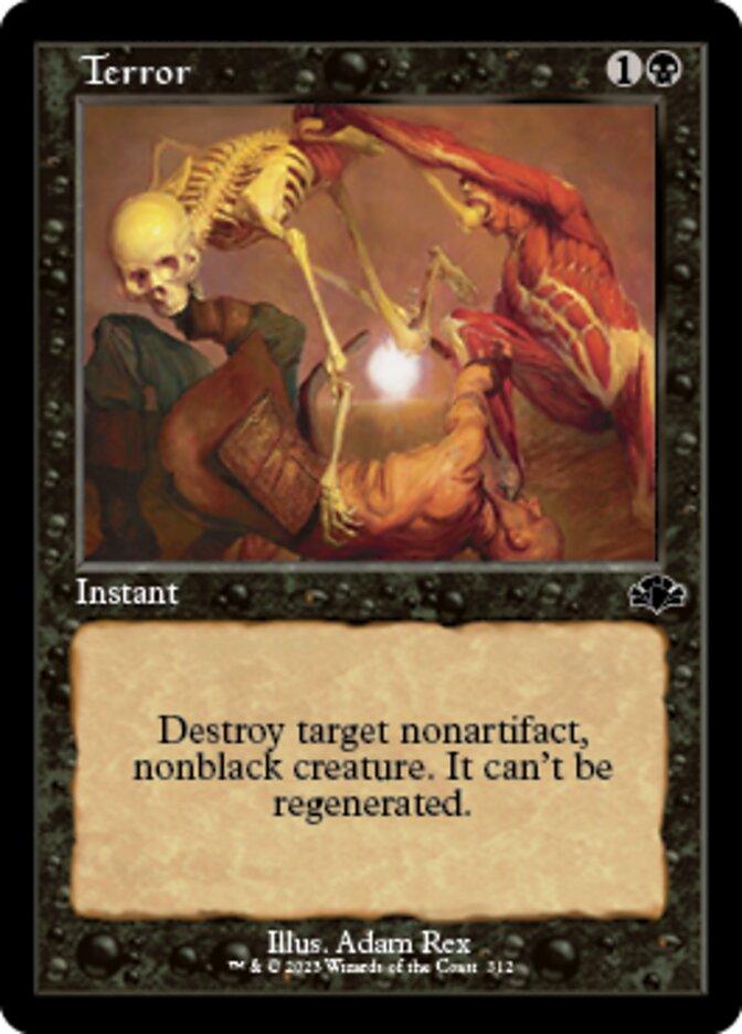 Terror (Retro) [Dominaria Remastered] - La Boîte Mystère ( The Mystery Box)