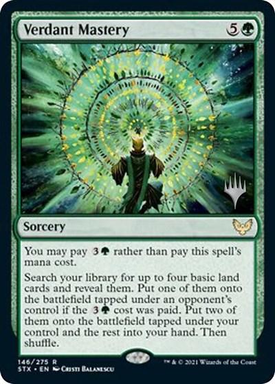 Verdant Mastery (Promo Pack) [Strixhaven: School of Mages Promos] - La Boîte Mystère ( The Mystery Box)