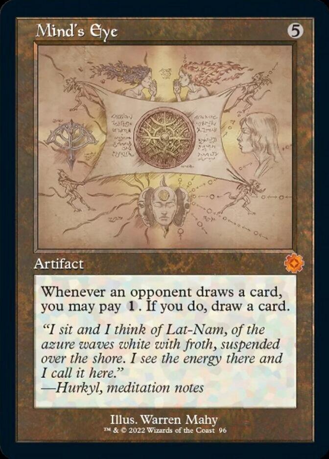 Mind's Eye (Retro Schematic) [The Brothers' War Retro Artifacts] - La Boîte Mystère ( The Mystery Box)