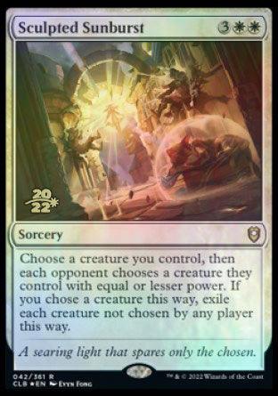 Sculpted Sunburst [Commander Legends: Battle for Baldur's Gate Prerelease Promos] - La Boîte Mystère ( The Mystery Box)