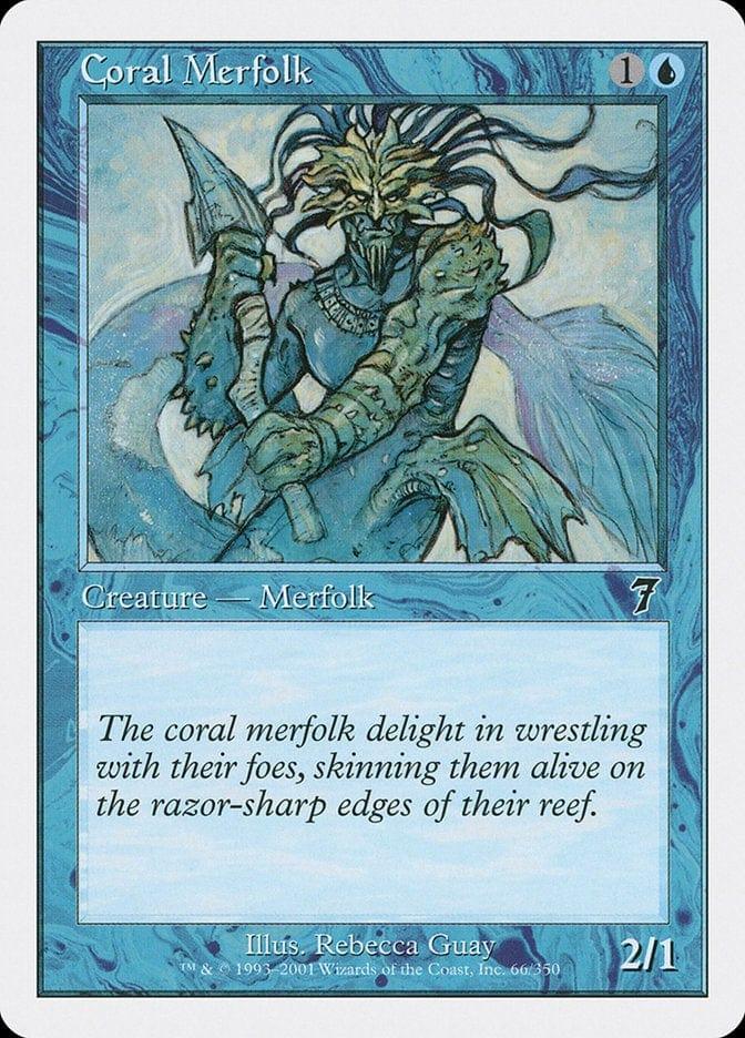 Coral Merfolk [Seventh Edition] - La Boîte Mystère ( The Mystery Box)