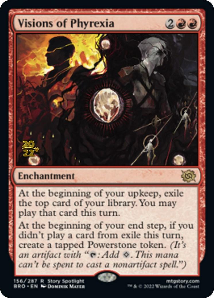 Visions of Phyrexia [The Brothers' War: Prerelease Promos] - La Boîte Mystère ( The Mystery Box)